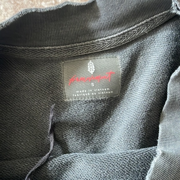 Free People Movement Solid Metro Crew Sweater w/ Pockets - Picture 5 of 7